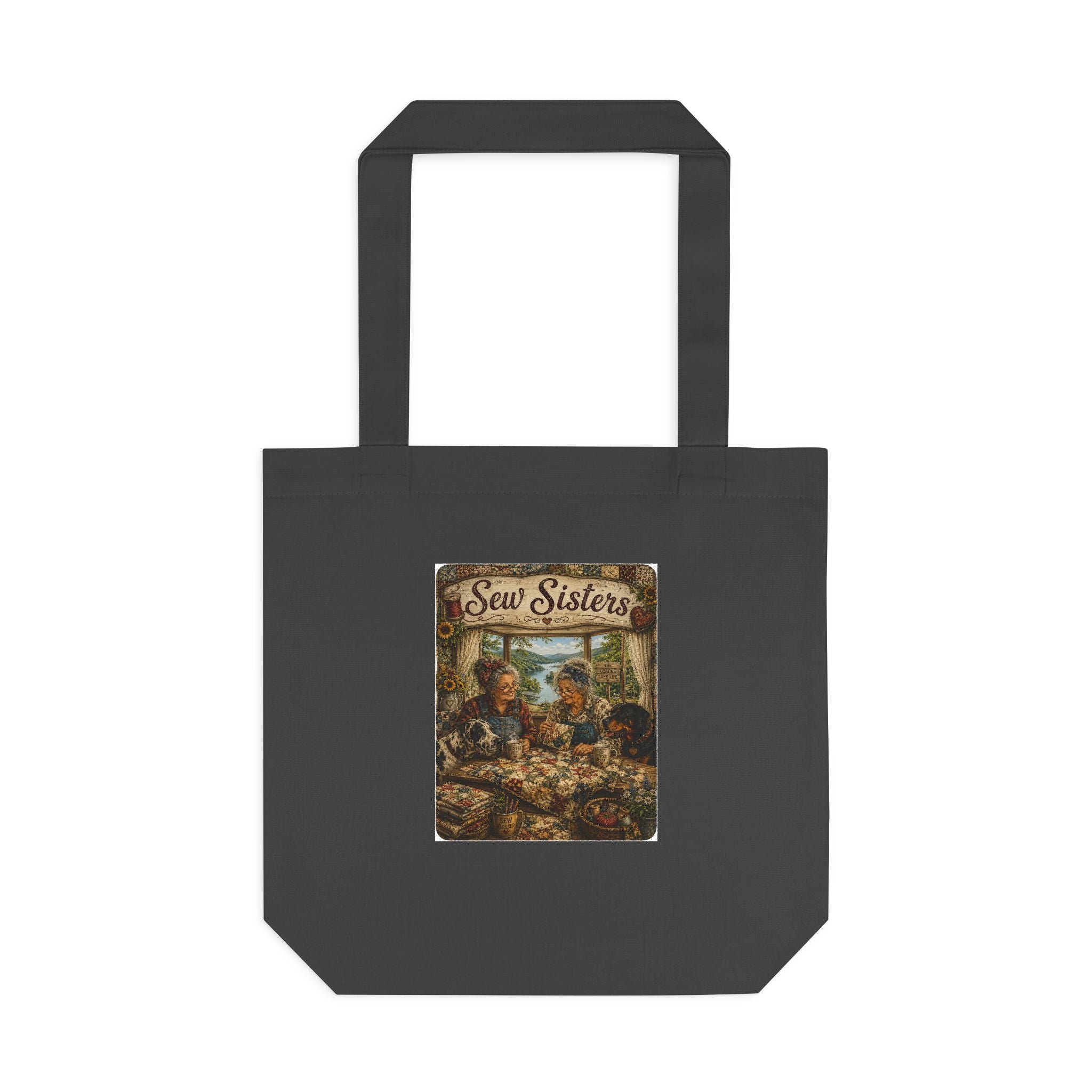 Vintage “Sew Sisters” Ozark MO Design Tote bag