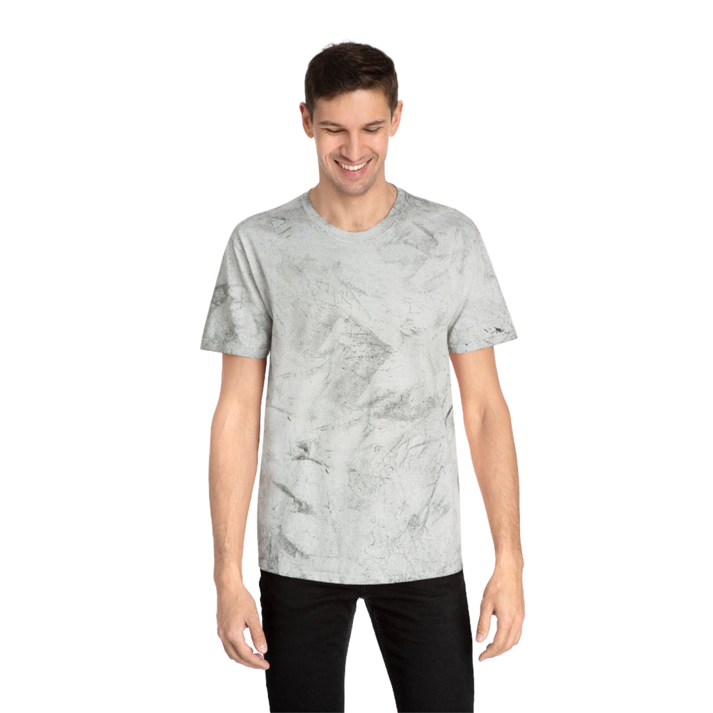Christian Tie-Dye T-Shirt — "Jesus Saved Me, I'm Just Here for the Testimony"