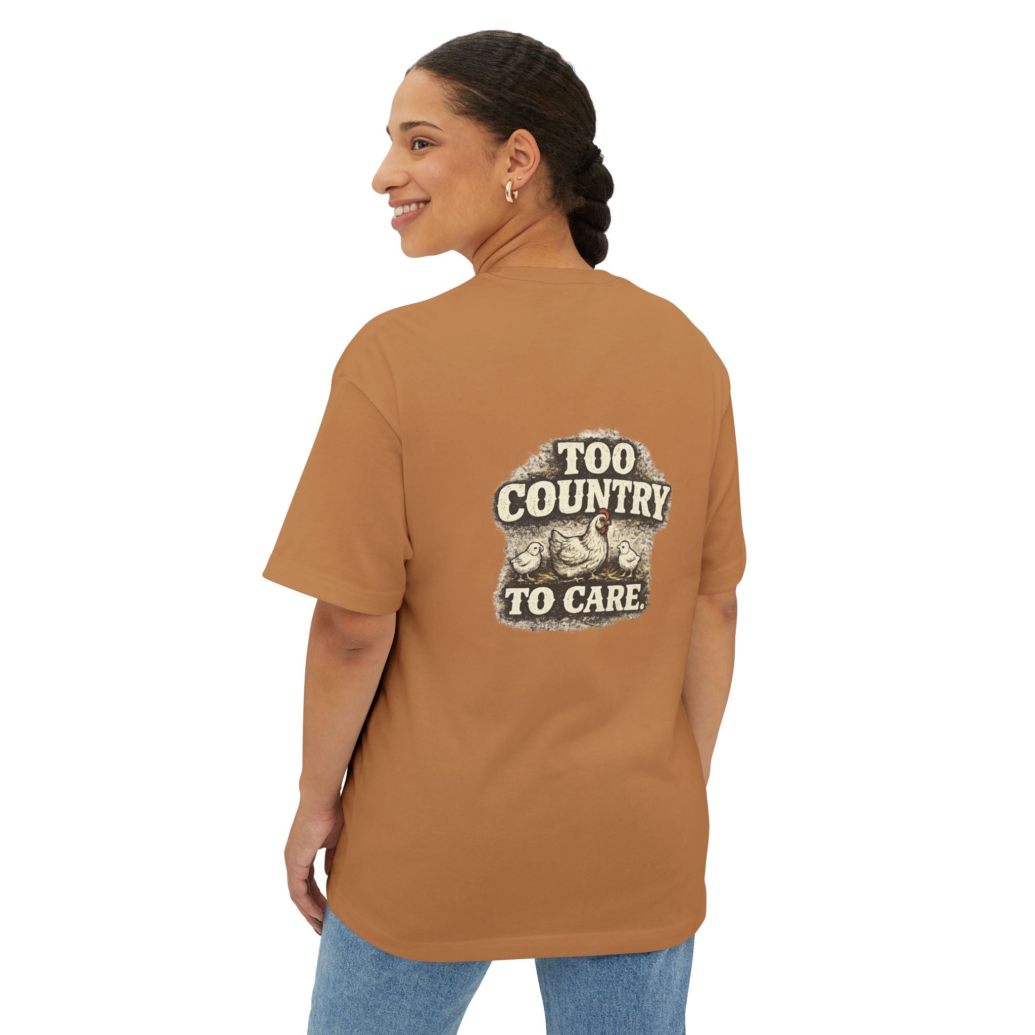 Too Country To Care Tee — Vintage Retro Country Graphic T-Shirt