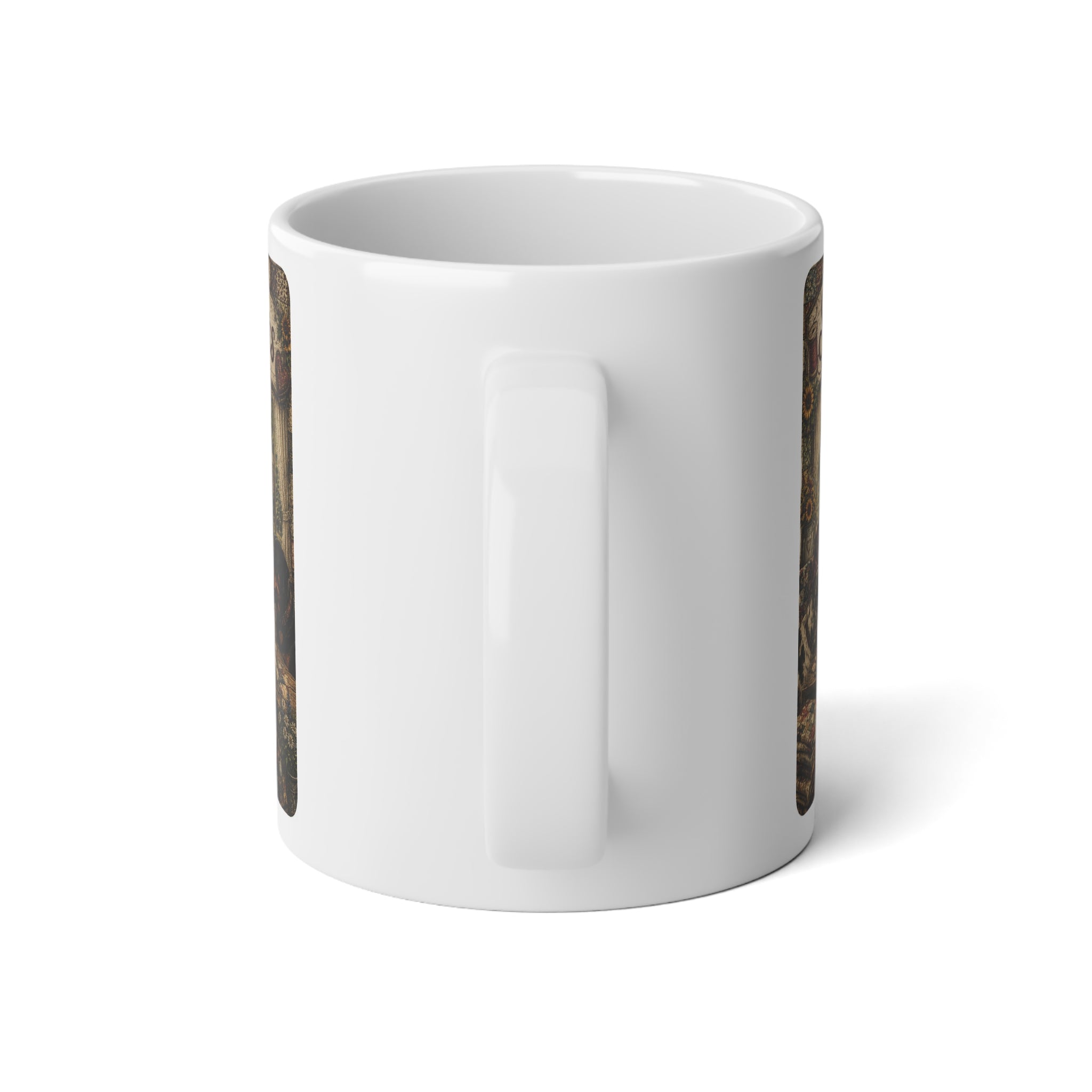 20oz Jumbo Mug — "Sew & Sisters" Vintage Quilting Tea Coffee Mug for Crafters