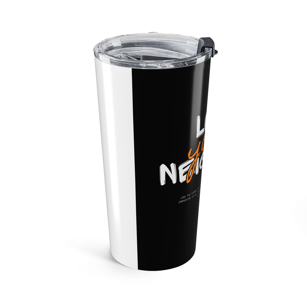 Faith Tumbler — "Love the Sinner Not the Sin" 20oz Inspirational Travel Cup