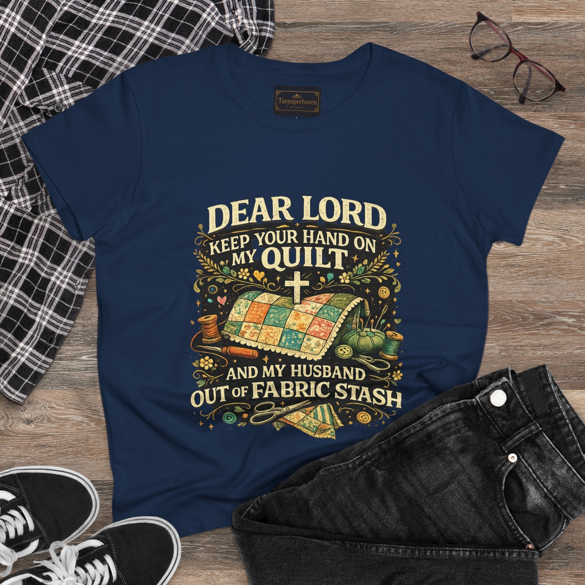 Quilt Prayer Tee —  Women's T‑Shirt