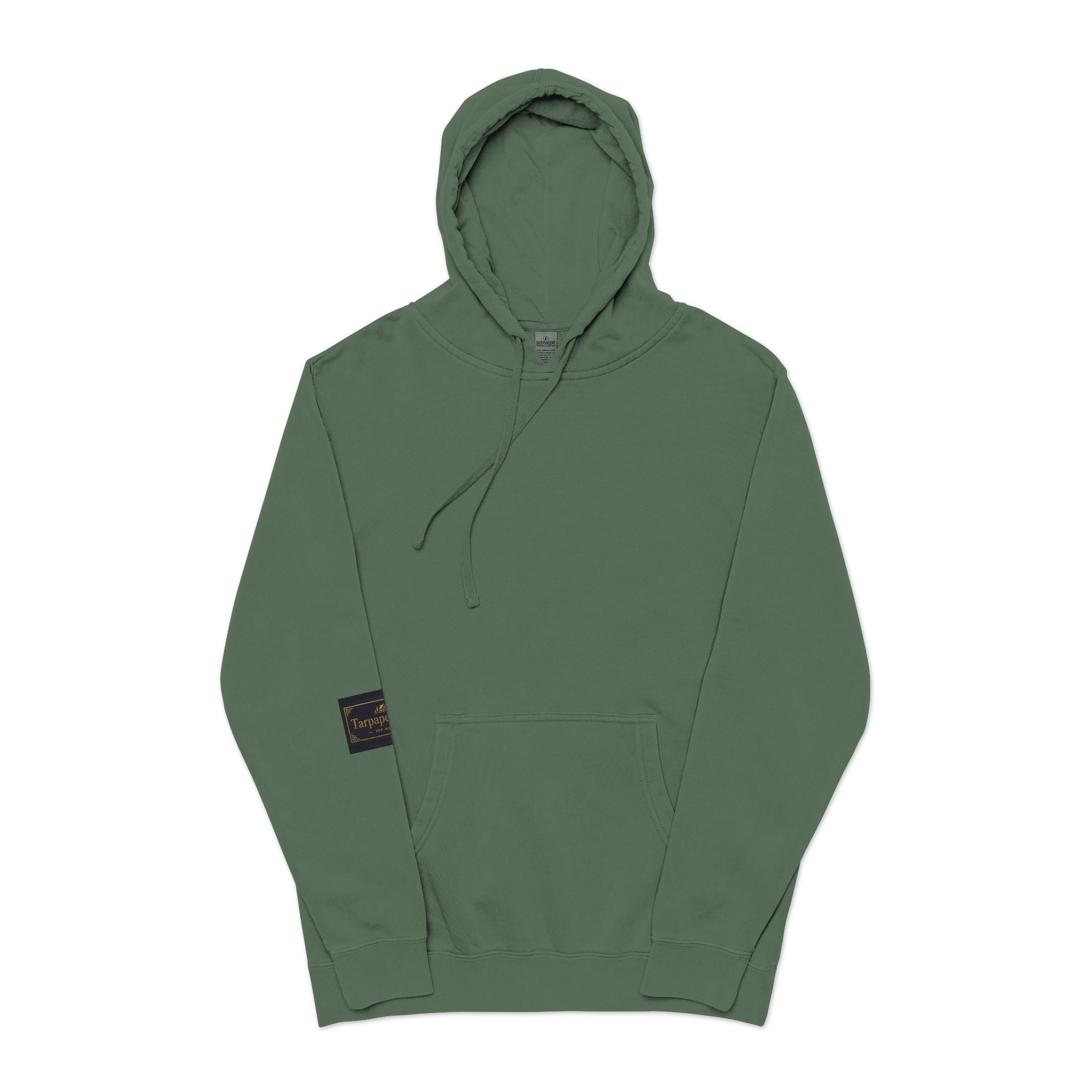 Faith Over Fear Hoodie — Pigment-Dyed Inspirational Pullover