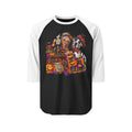 Halloween Witch & Great Dane  Raglan Shirt — Spooky Candy Shop Design