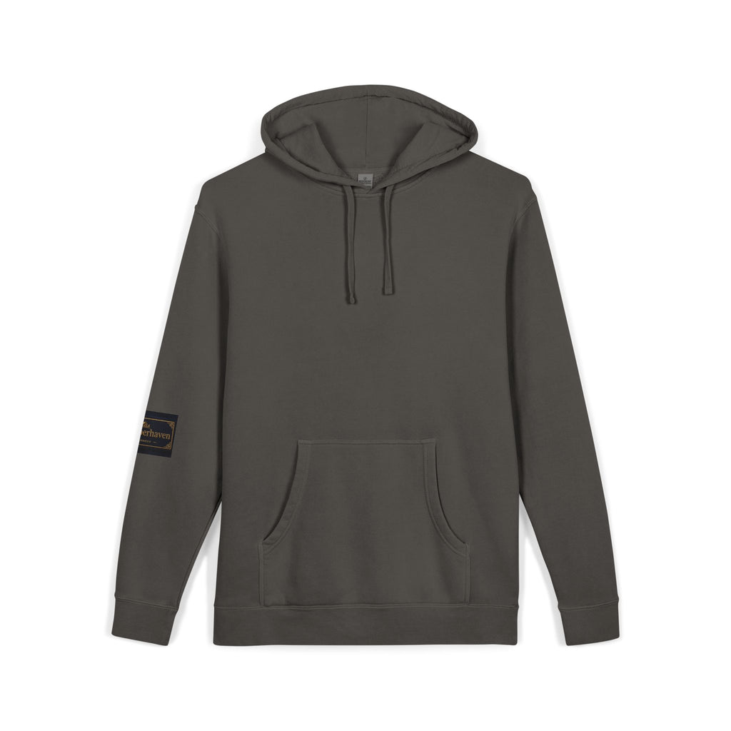 Faith Over Fear Hoodie — Pigment-Dyed Inspirational Pullover