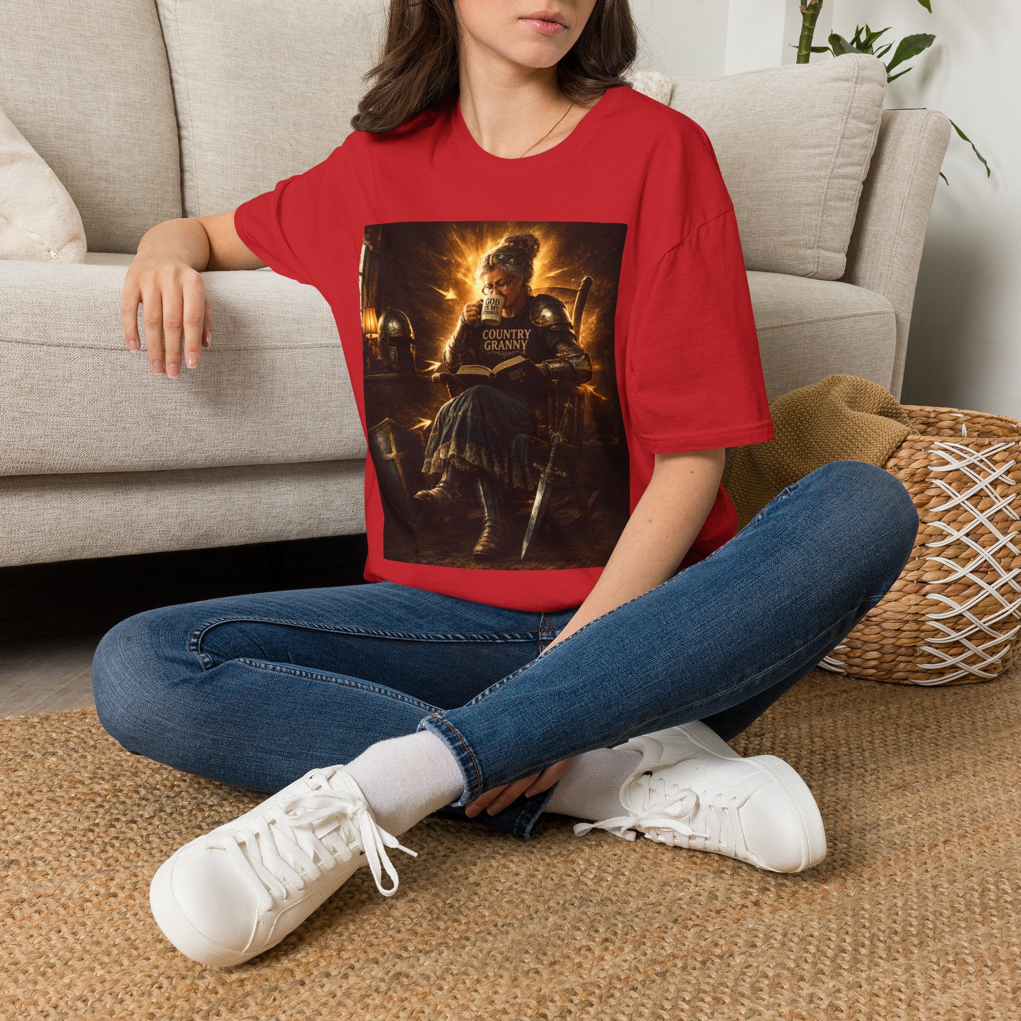 Country Granny T‑Shirt — Christian Grandma Graphic Tee