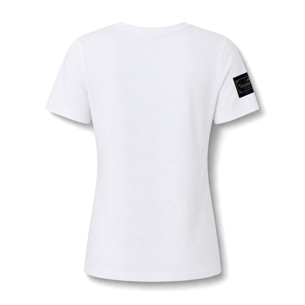 V-Neck Tee — "It's 10 PM... Do You Know Where Your Kids Are?" Retro Dog Graphic
