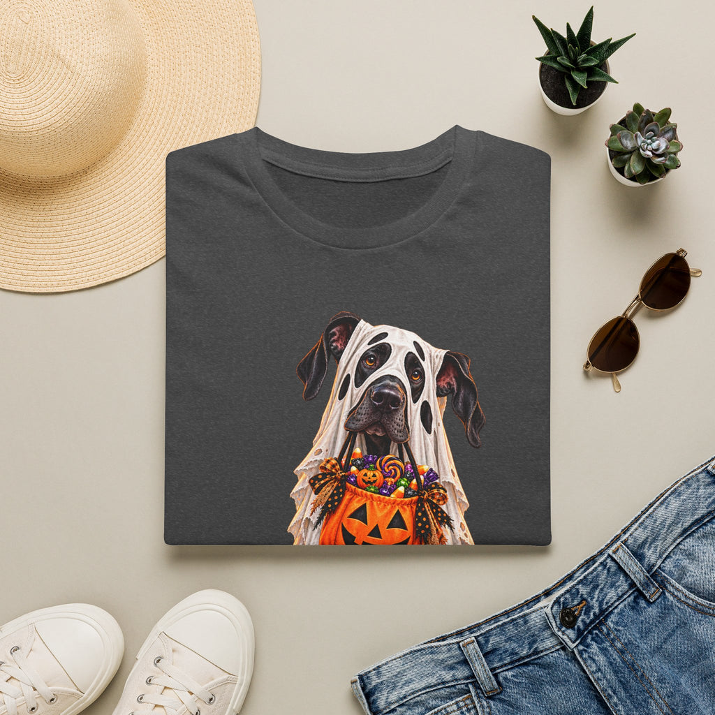 Halloween Dalmatian T-Shirt — Cute Dog with Jack-O’-Lantern Costume