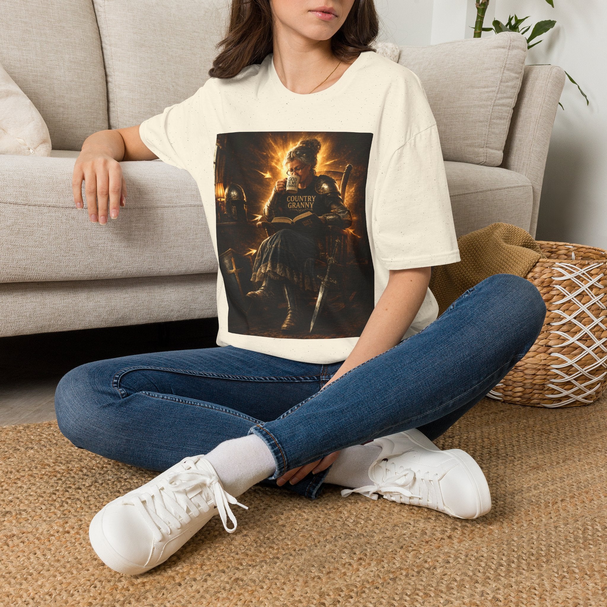 Country Granny T‑Shirt — Christian Grandma Graphic Tee