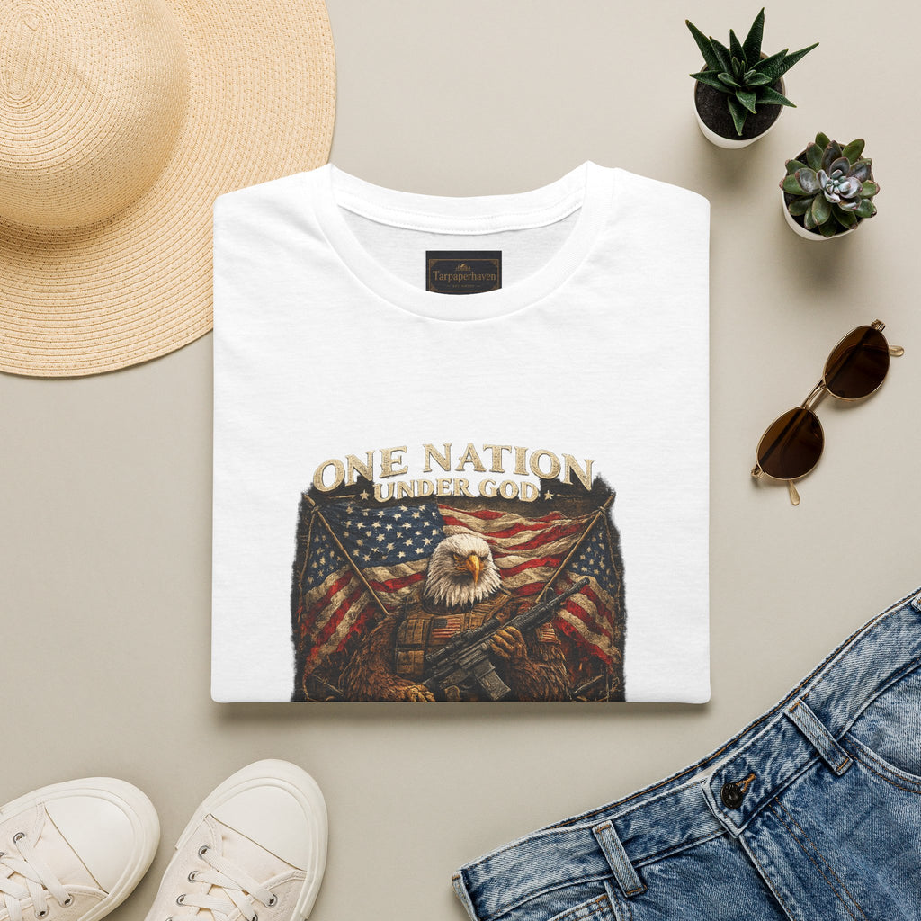 American Flag Patriotic Graphic Tee