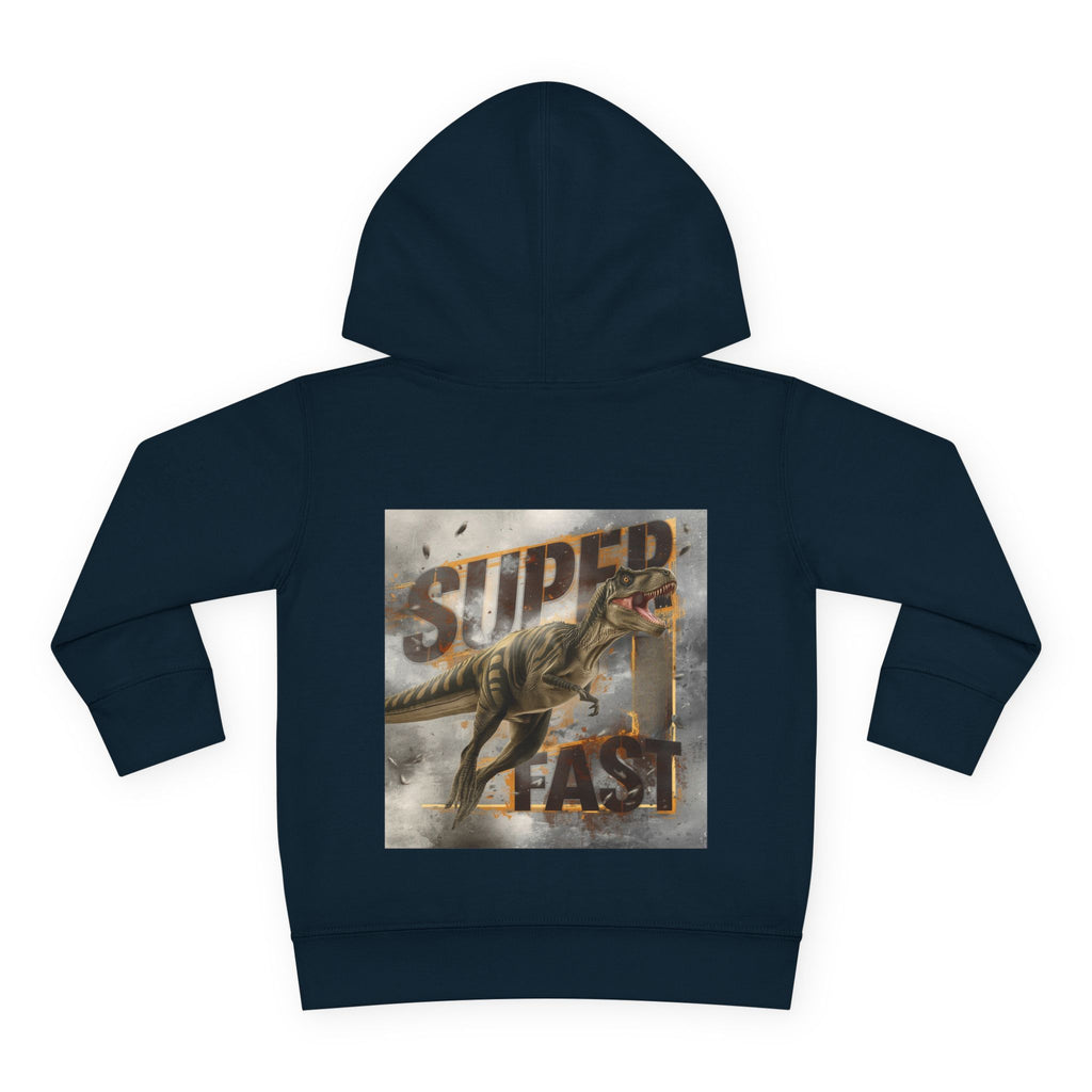 Pull over Hoodie Super Fast with Dinosuar toddler