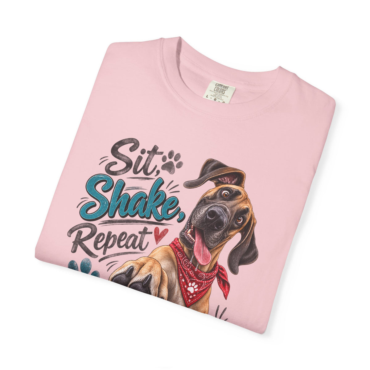 Great Dane Paw Print Tee