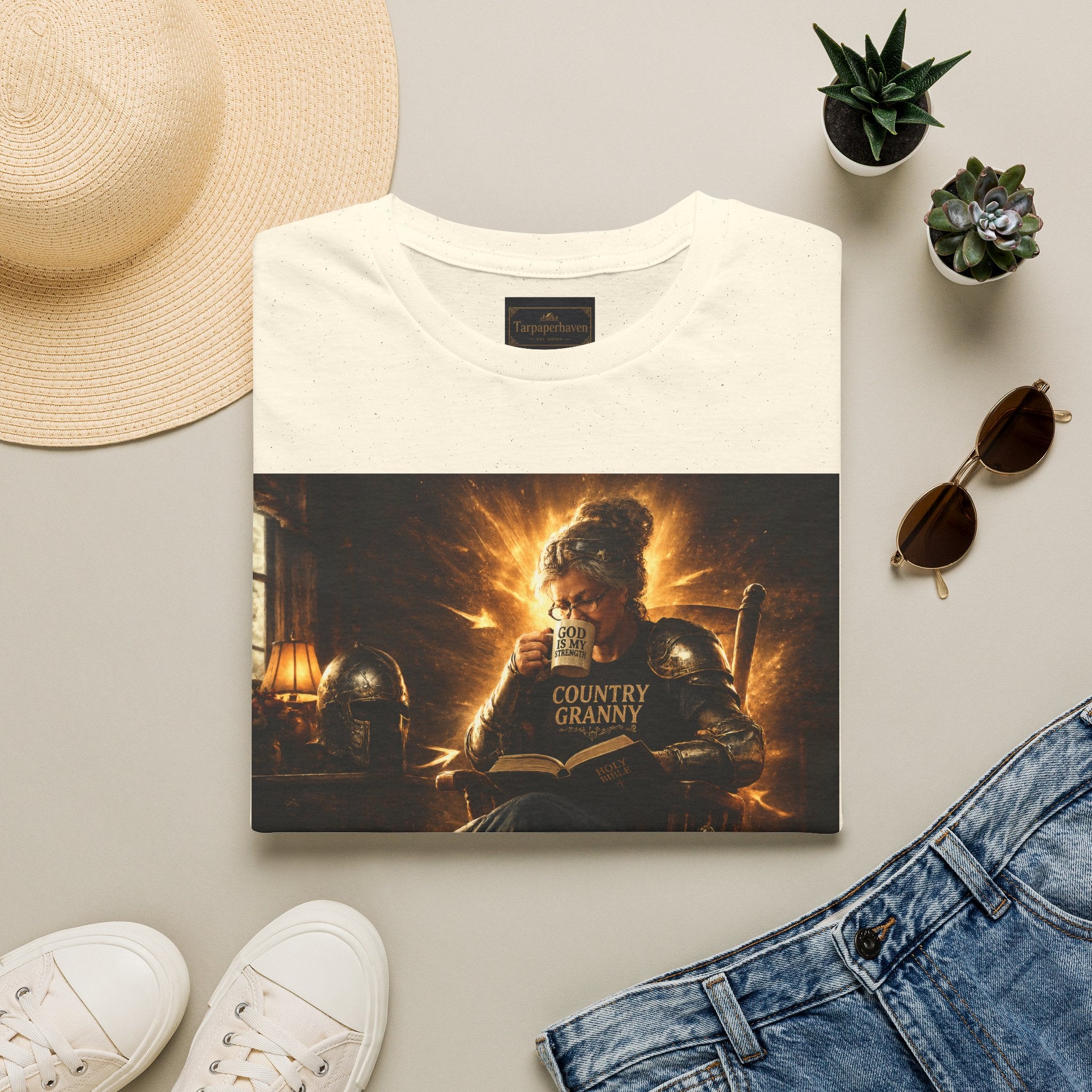 Country Granny T‑Shirt — Christian Grandma Graphic Tee
