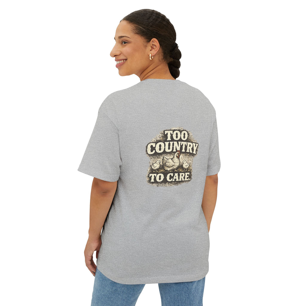 Too Country To Care Tee — Vintage Retro Country Graphic T-Shirt