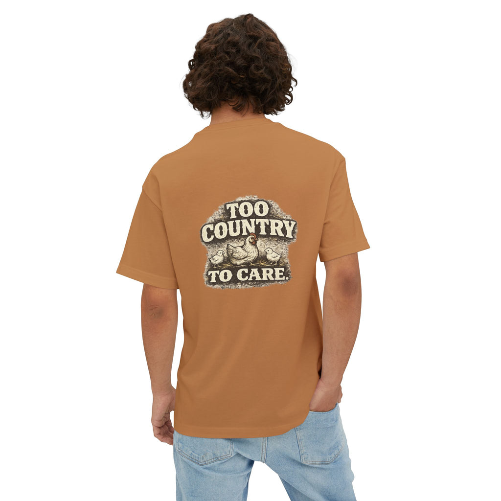 Too Country To Care Tee — Vintage Retro Country Graphic T-Shirt