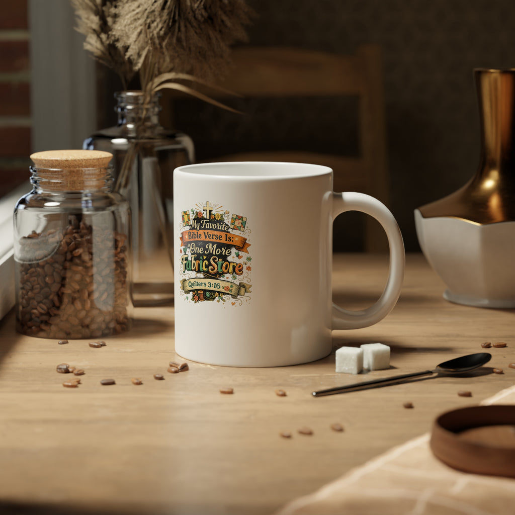 20oz Jumbo Mug – Quilter 3 :16  Coffee Cup