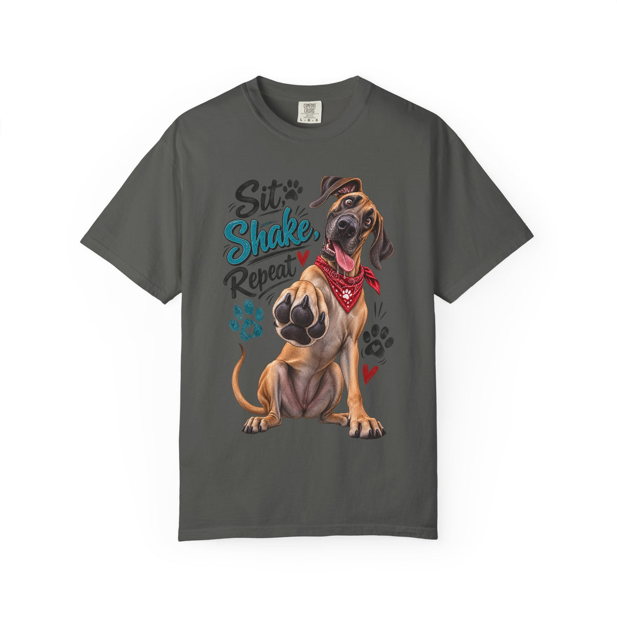 Great Dane Paw Print Tee