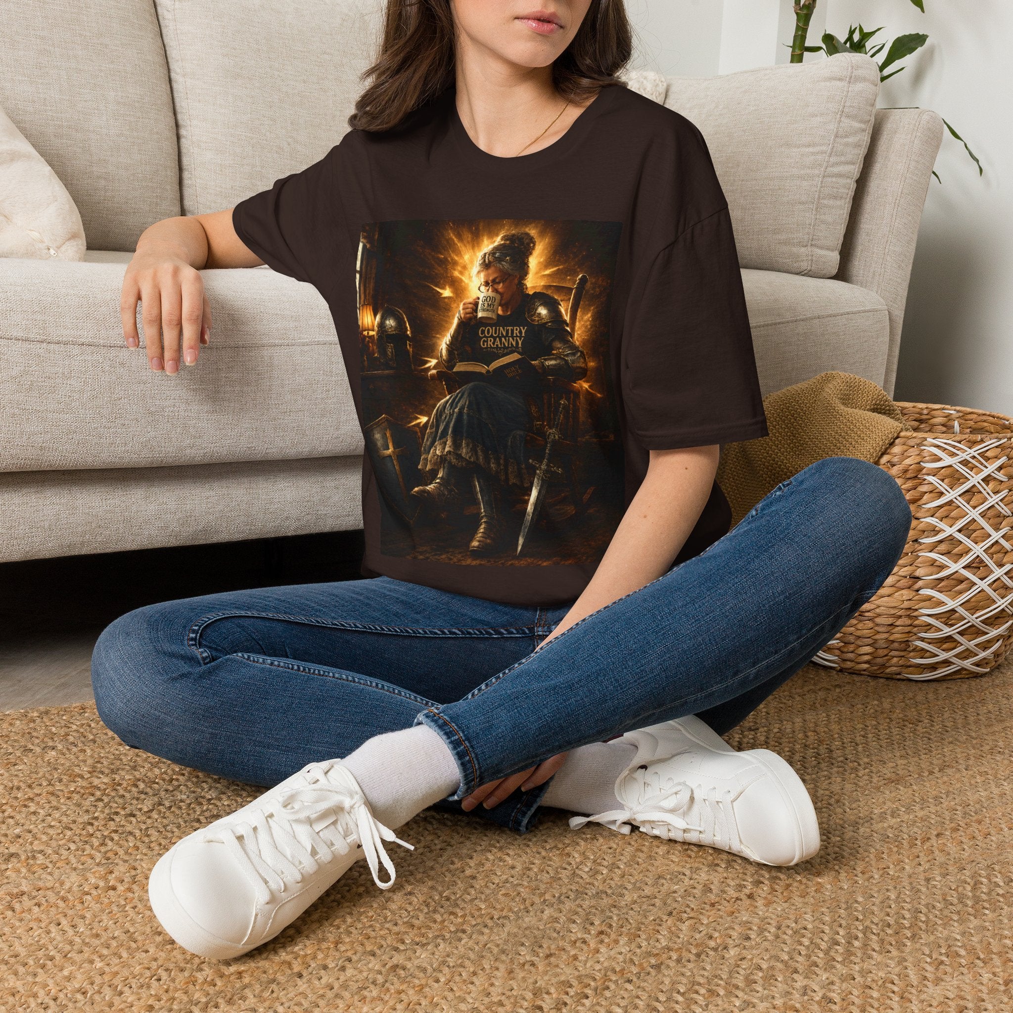 Country Granny T‑Shirt — Christian Grandma Graphic Tee