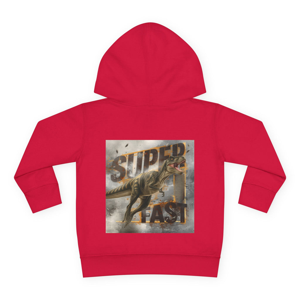 Pull over Hoodie Super Fast with Dinosuar toddler