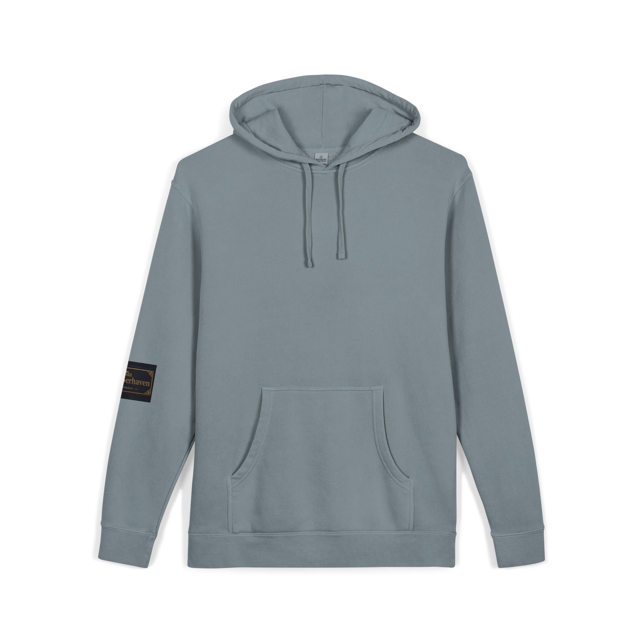 Faith Over Fear Hoodie — Pigment-Dyed Inspirational Pullover