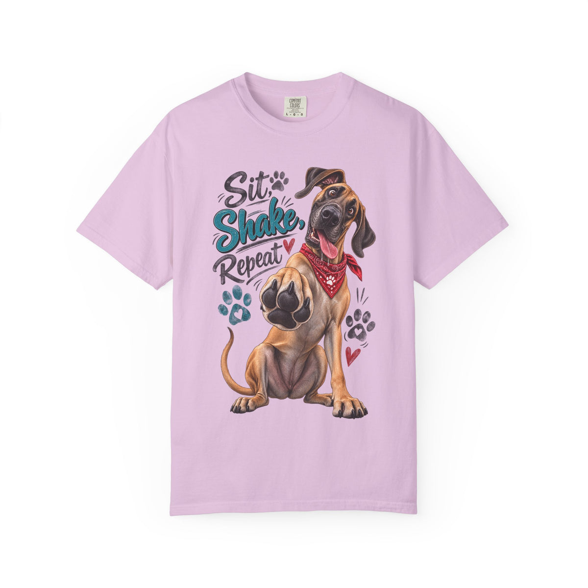 Great Dane Paw Print Tee