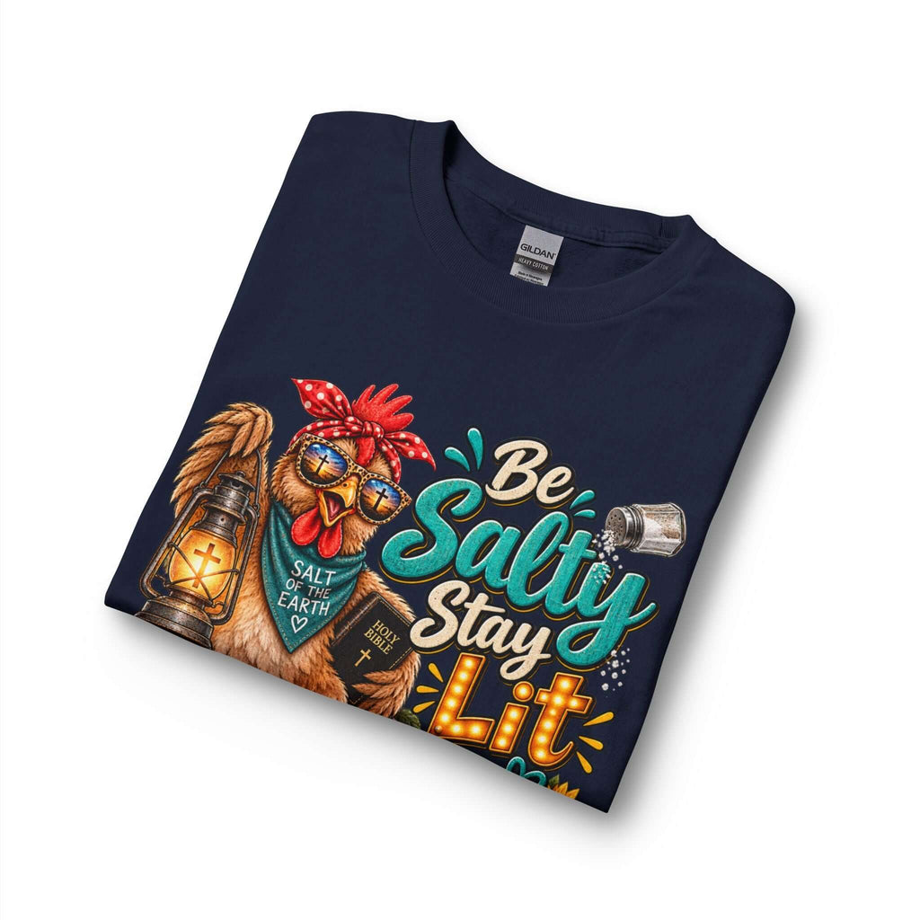 Be Salty Stay Lit Rooster Long Sleeve Tee