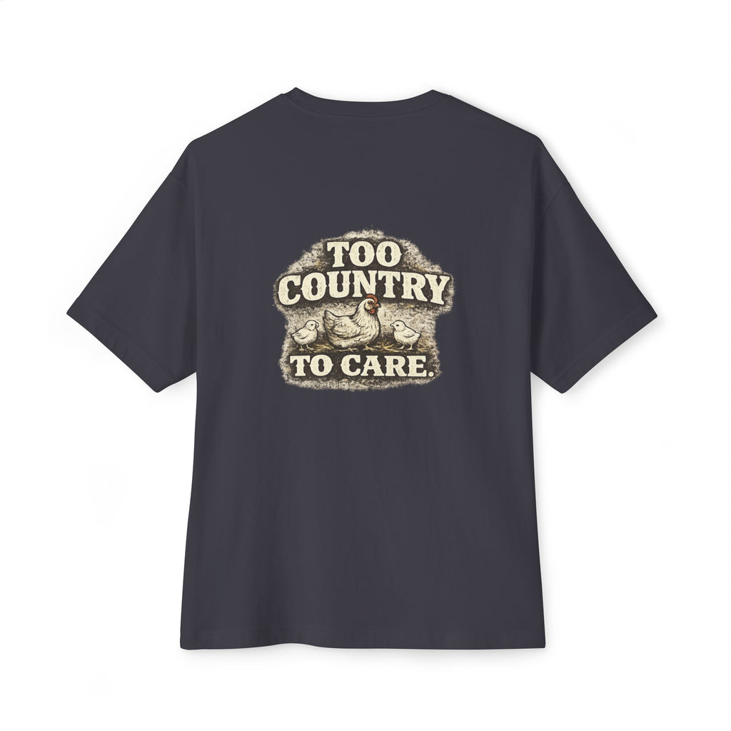 Too Country To Care Tee — Vintage Retro Country Graphic T-Shirt