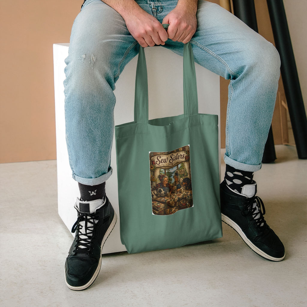 Vintage “Sew Sisters” Ozark MO Design Tote bag
