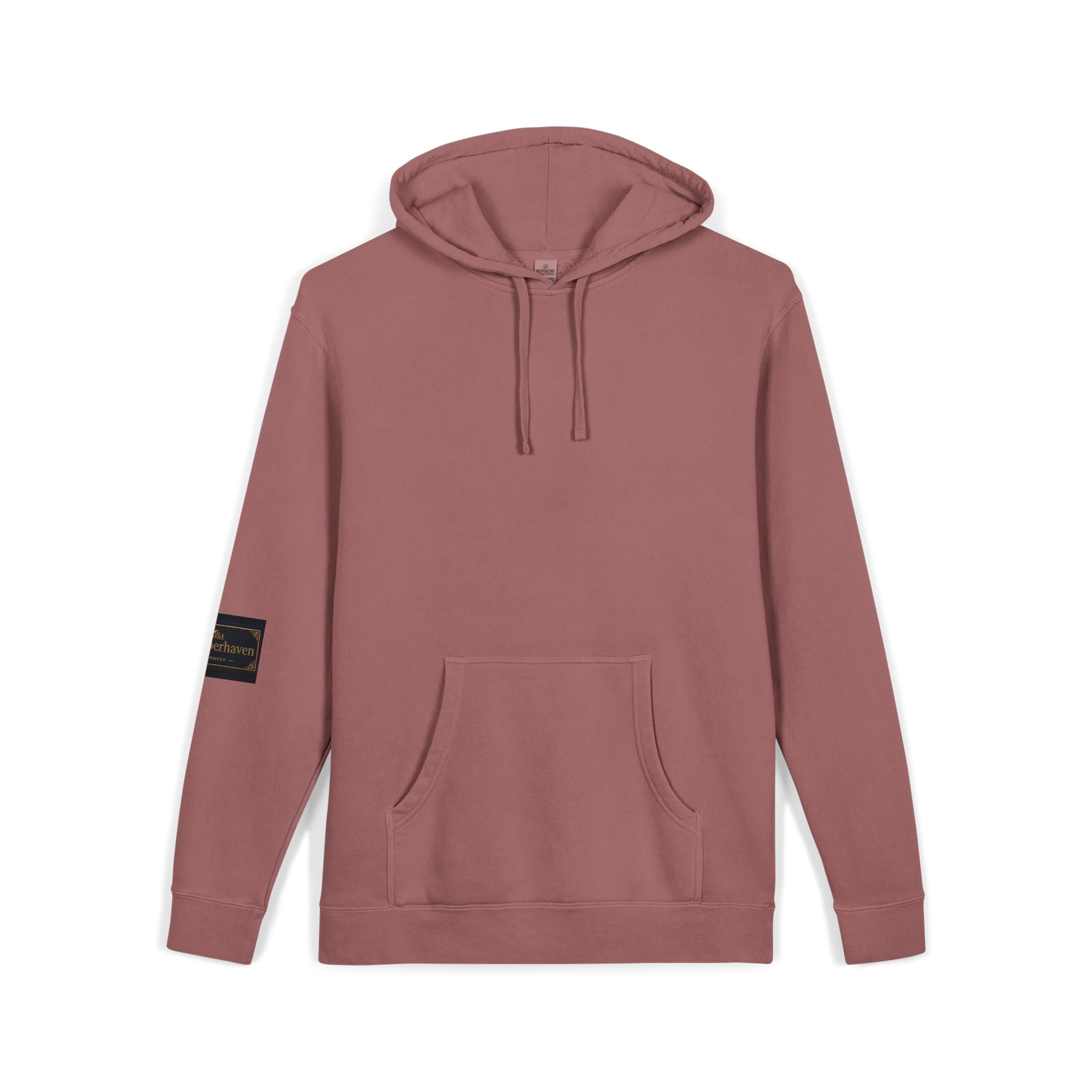 Faith Over Fear Hoodie — Pigment-Dyed Inspirational Pullover