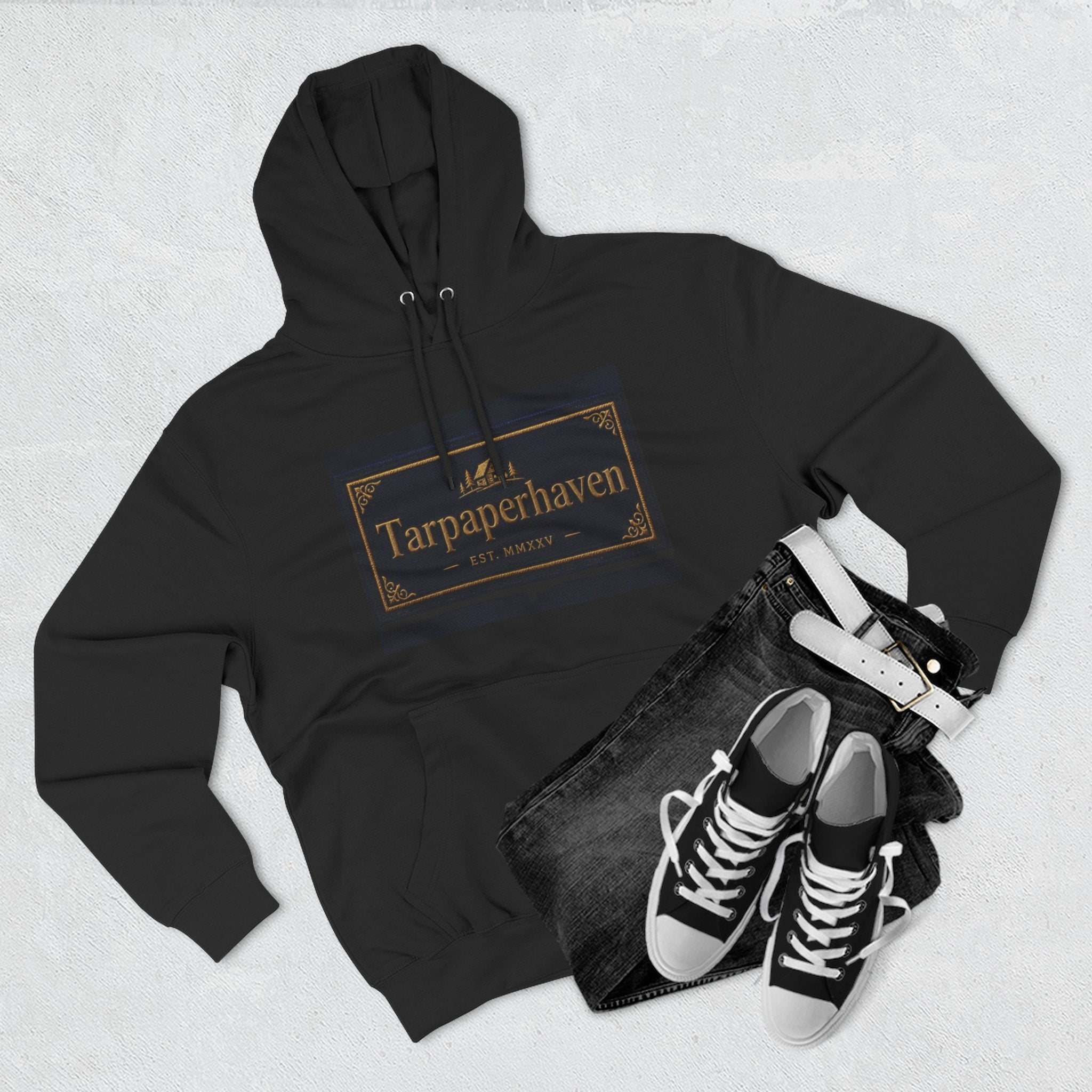 Military Tribute Hoodie — "One Nation Under God" Patriotic Fleece