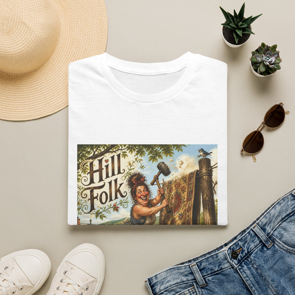 Hill Folk Graphic T‑Shirt — Ma cleaning rugs , Americana