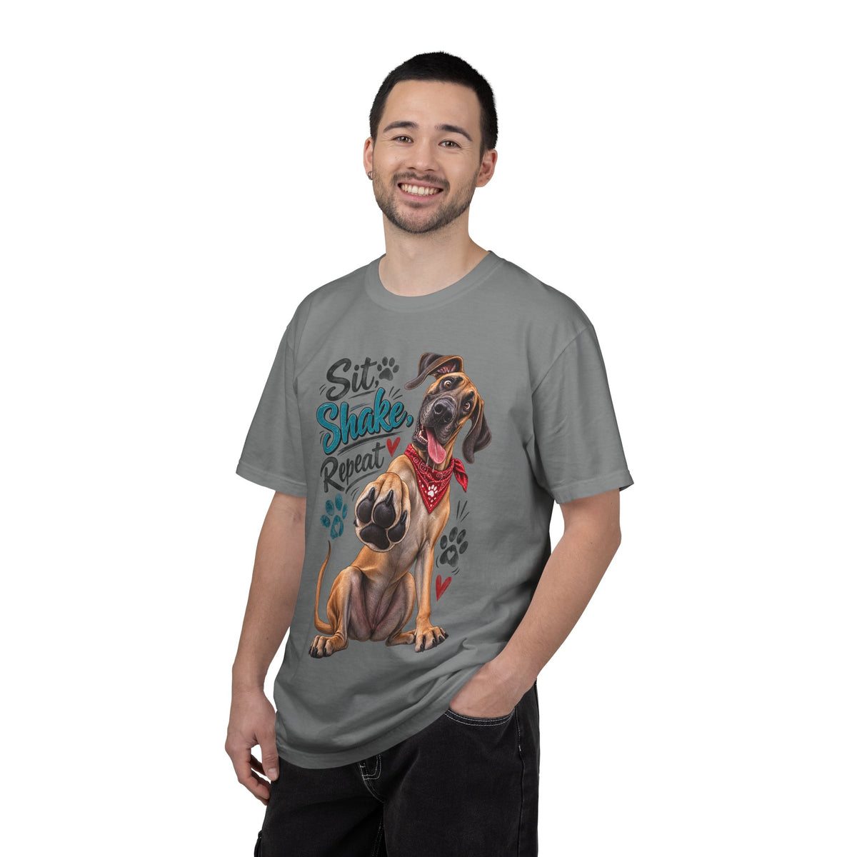 Great Dane Paw Print Tee