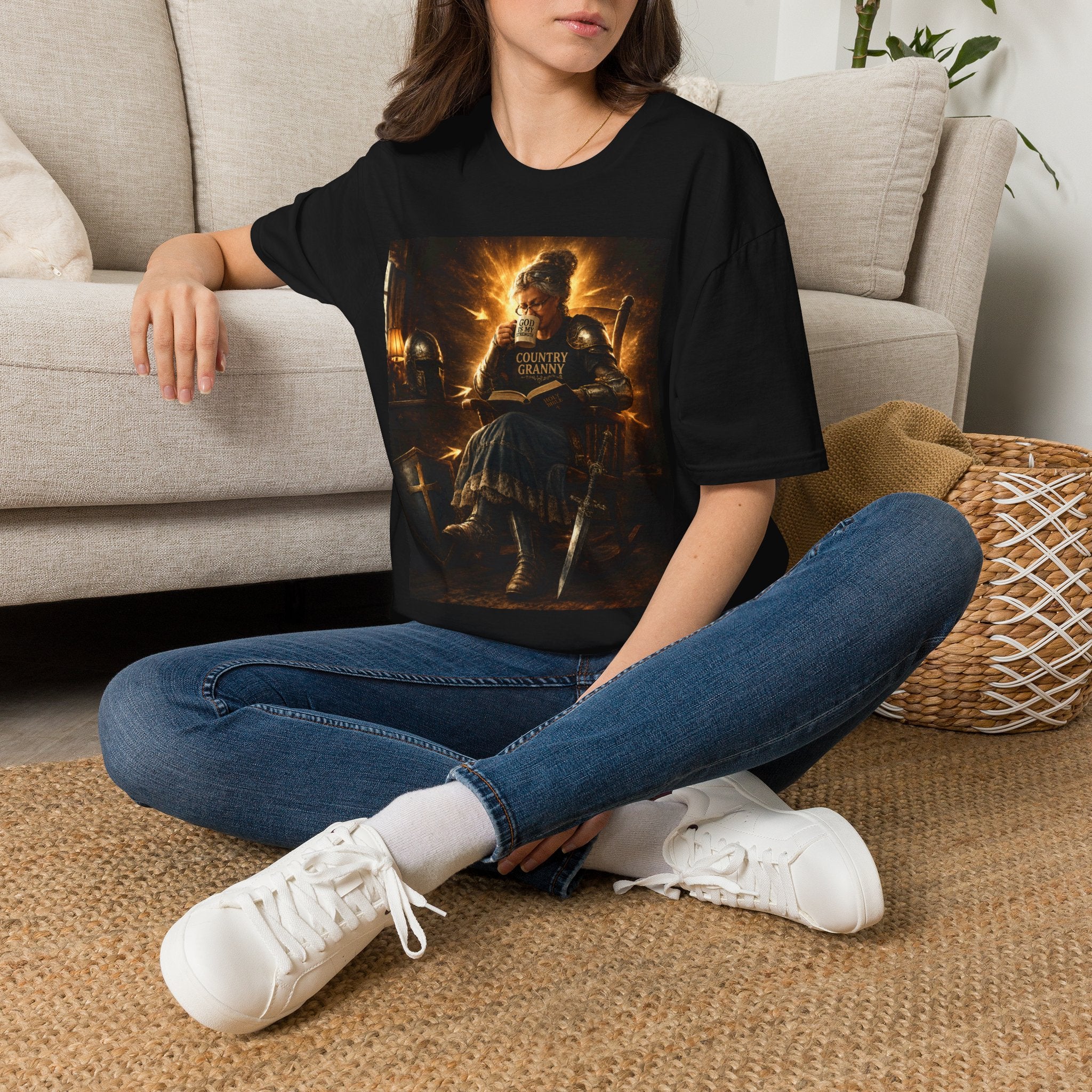 Country Granny T‑Shirt — Christian Grandma Graphic Tee