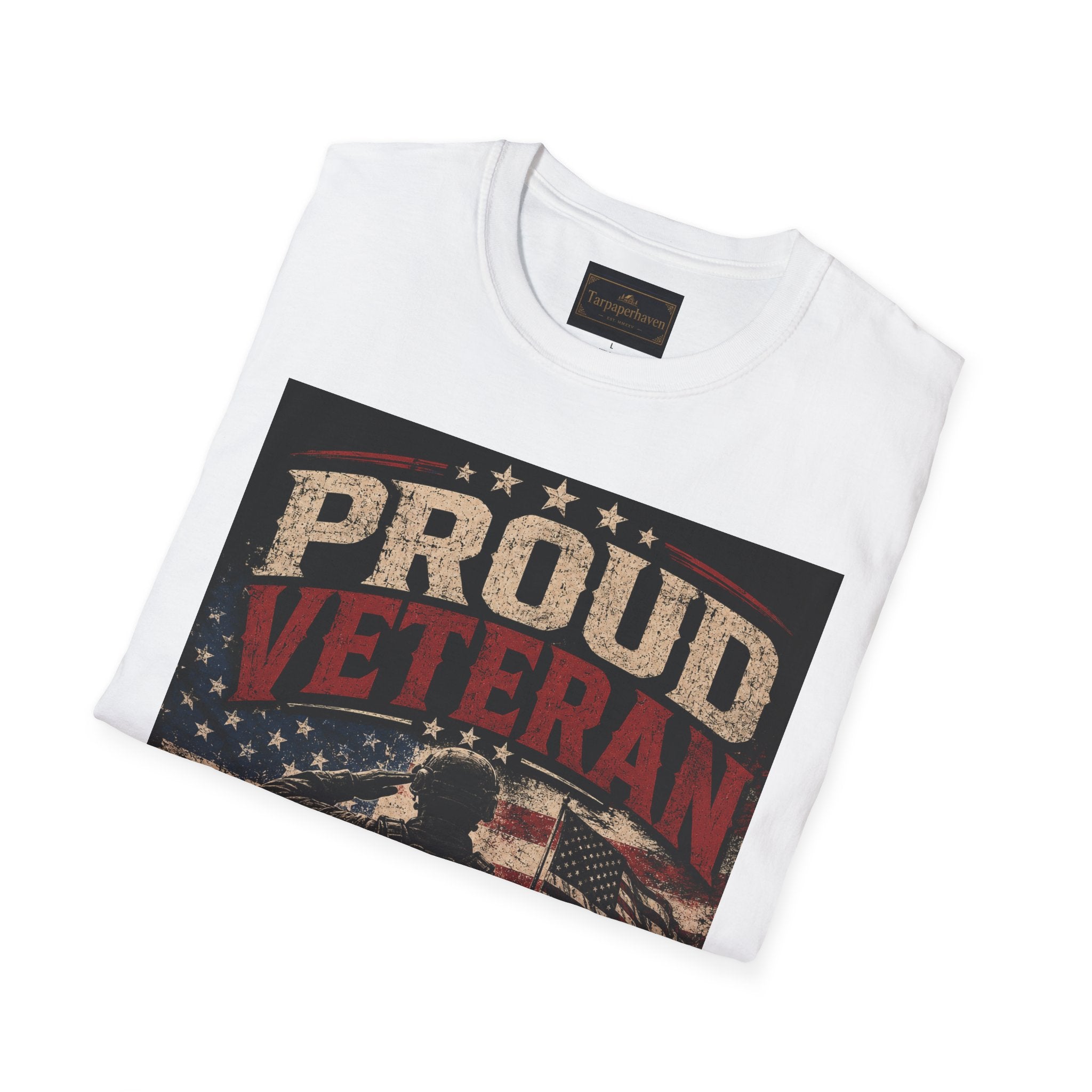 Proud Veteran T-Shirt — Patriotic Military Family Tee