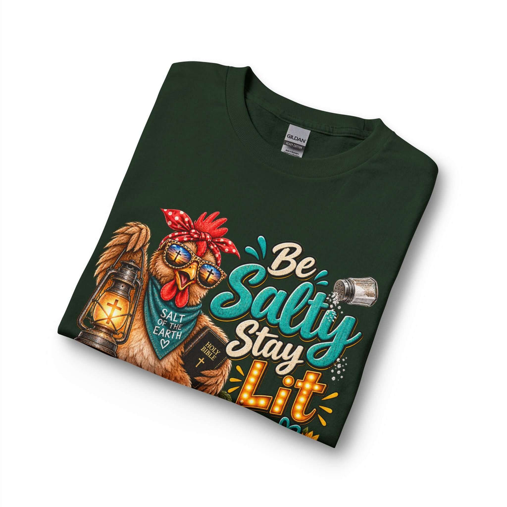 Be Salty Stay Lit Rooster Long Sleeve Tee