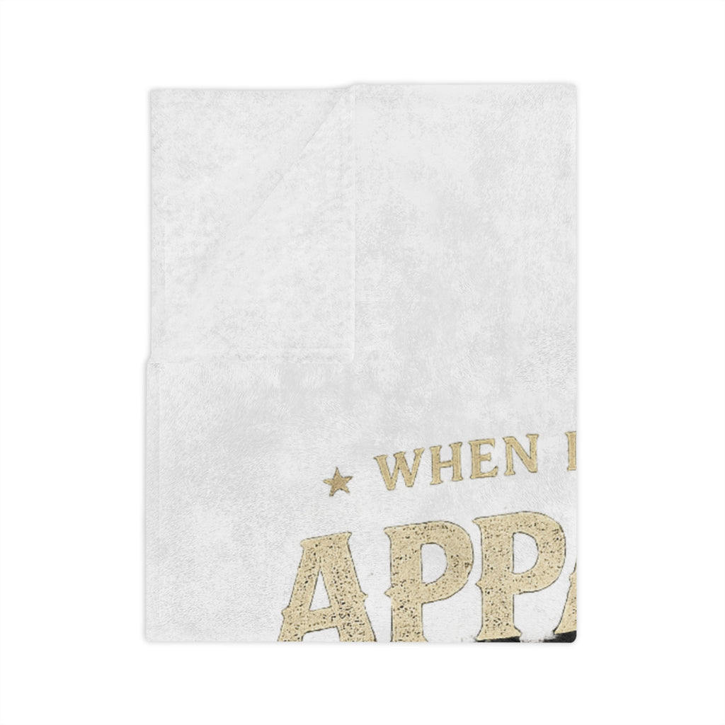 Appalachia Microfiber Blanket – "Built by Faith, Forged by Freedom" Rustic Mountain Throw