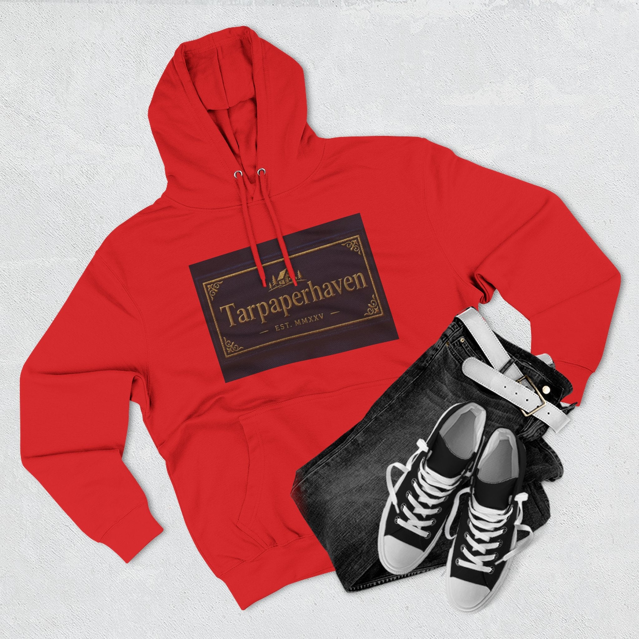 Military Tribute Hoodie — "One Nation Under God" Patriotic Fleece