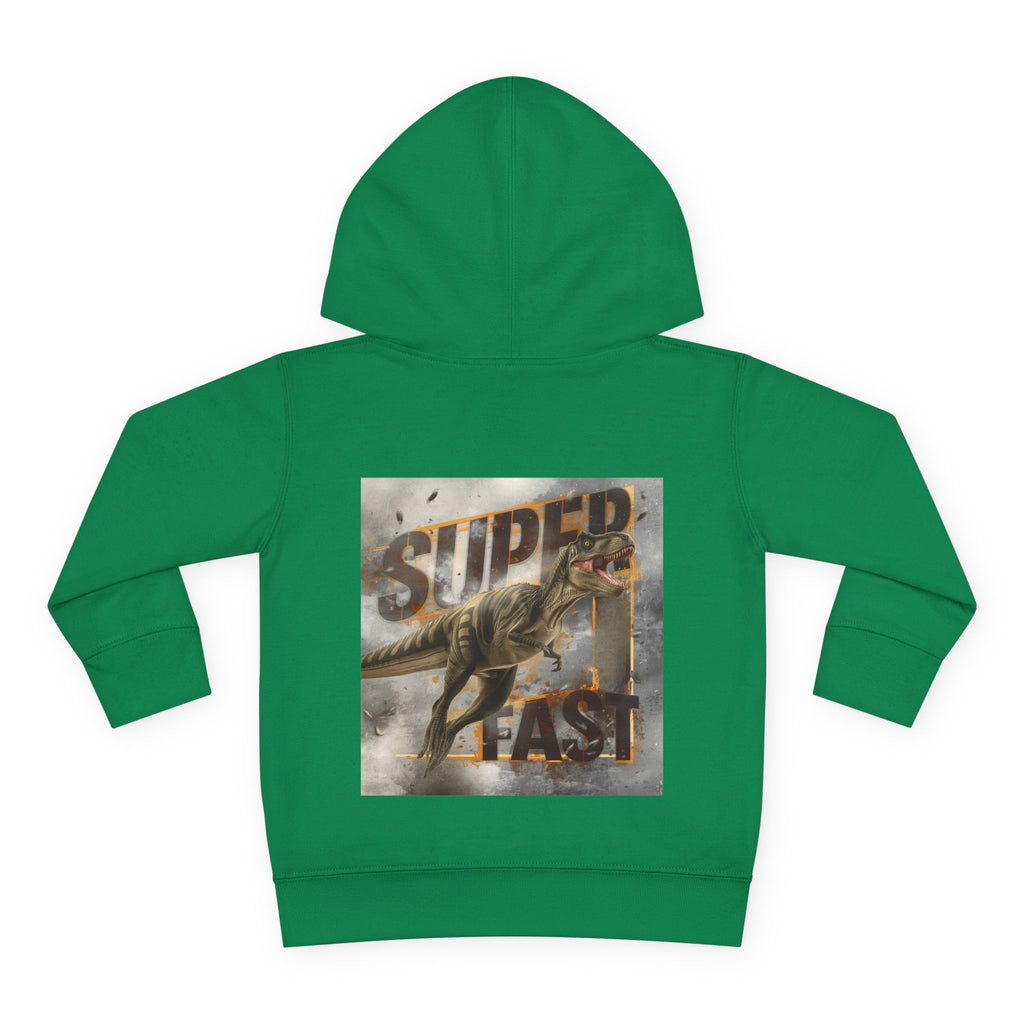 Pull over Hoodie Super Fast with Dinosuar toddler