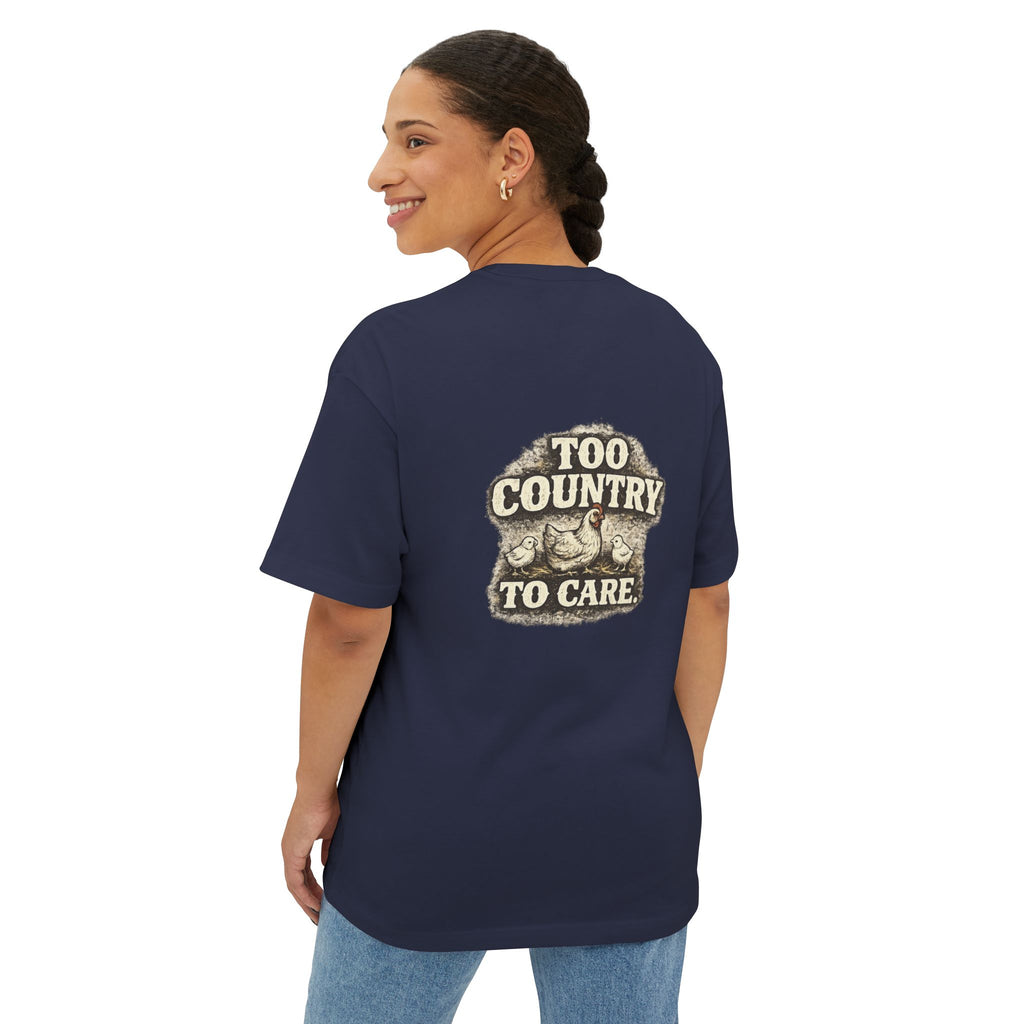 Too Country To Care Tee — Vintage Retro Country Graphic T-Shirt