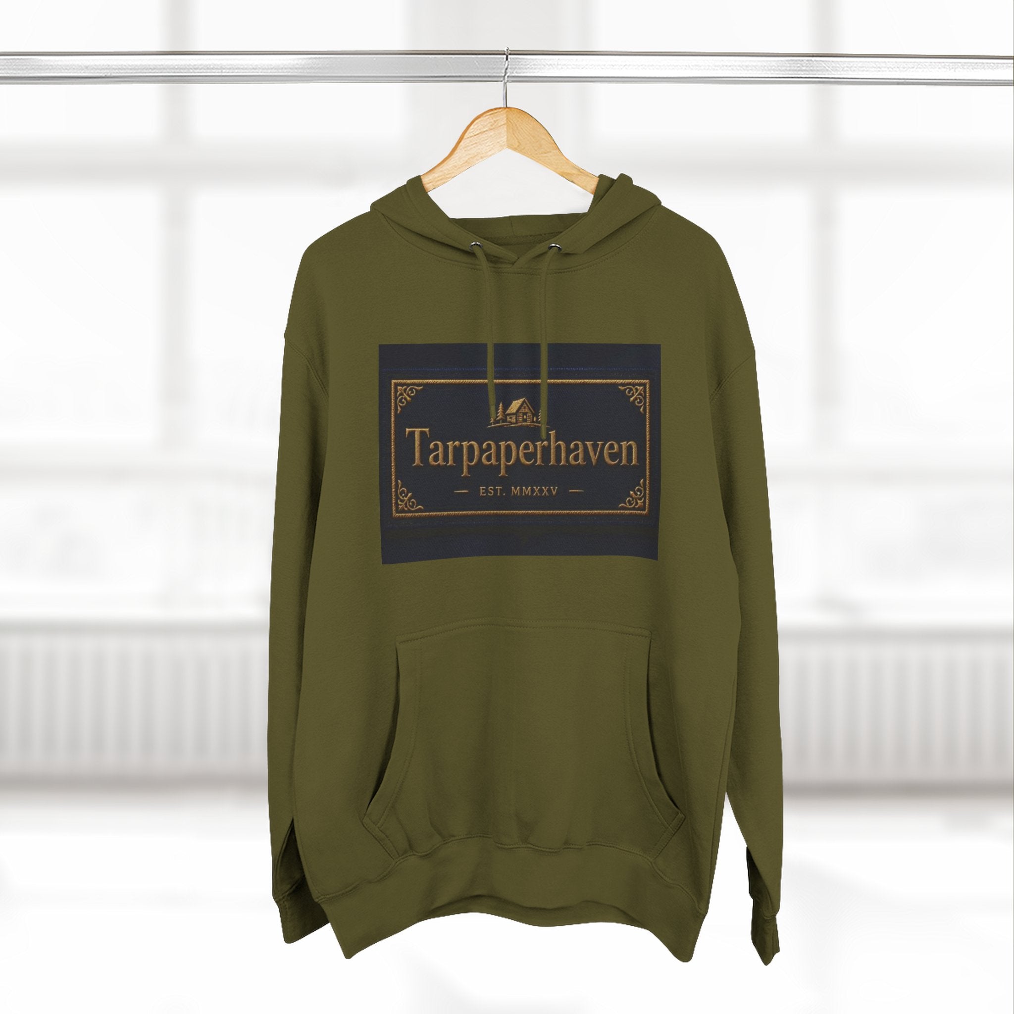 Military Tribute Hoodie — "One Nation Under God" Patriotic Fleece