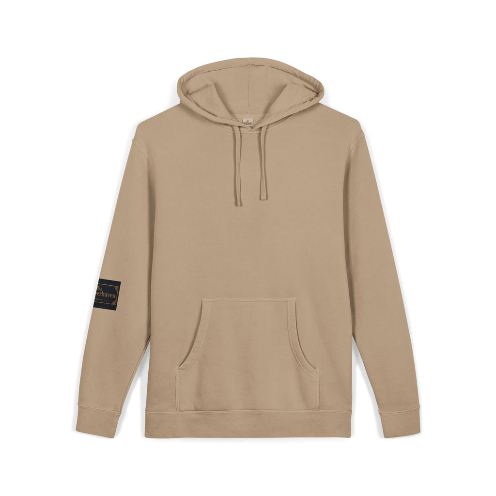 Faith Over Fear Hoodie — Pigment-Dyed Inspirational Pullover