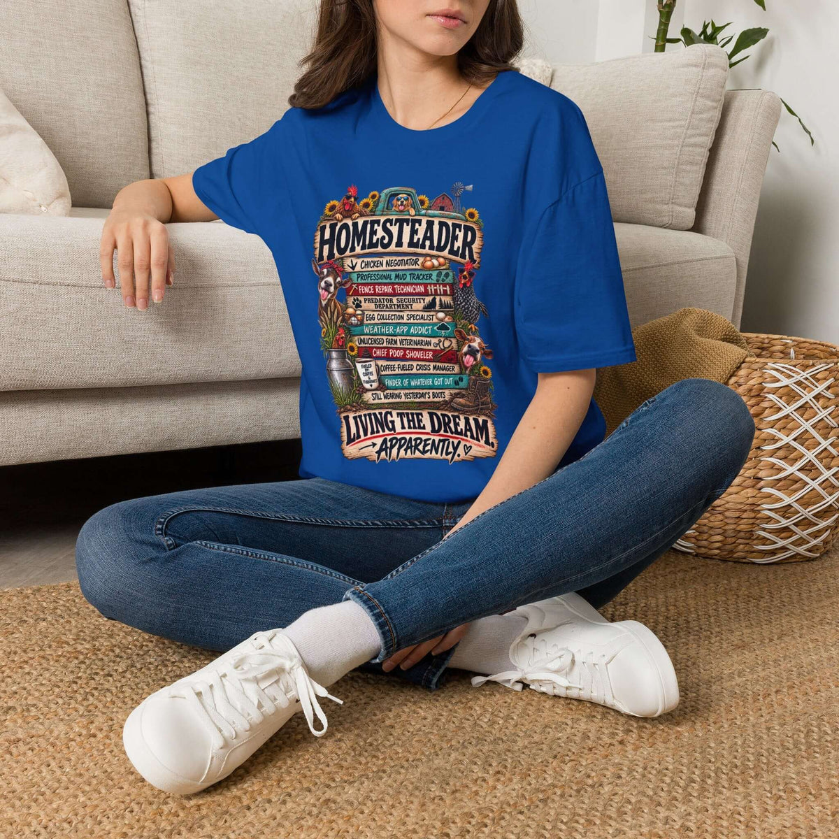Homesteader TShirt — Funny Farm Life