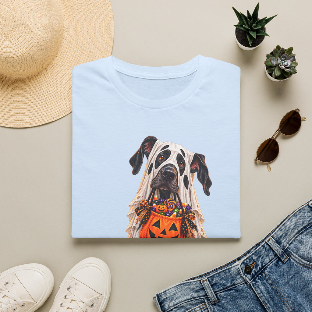 Halloween Dalmatian T-Shirt — Cute Dog with Jack-O’-Lantern Costume