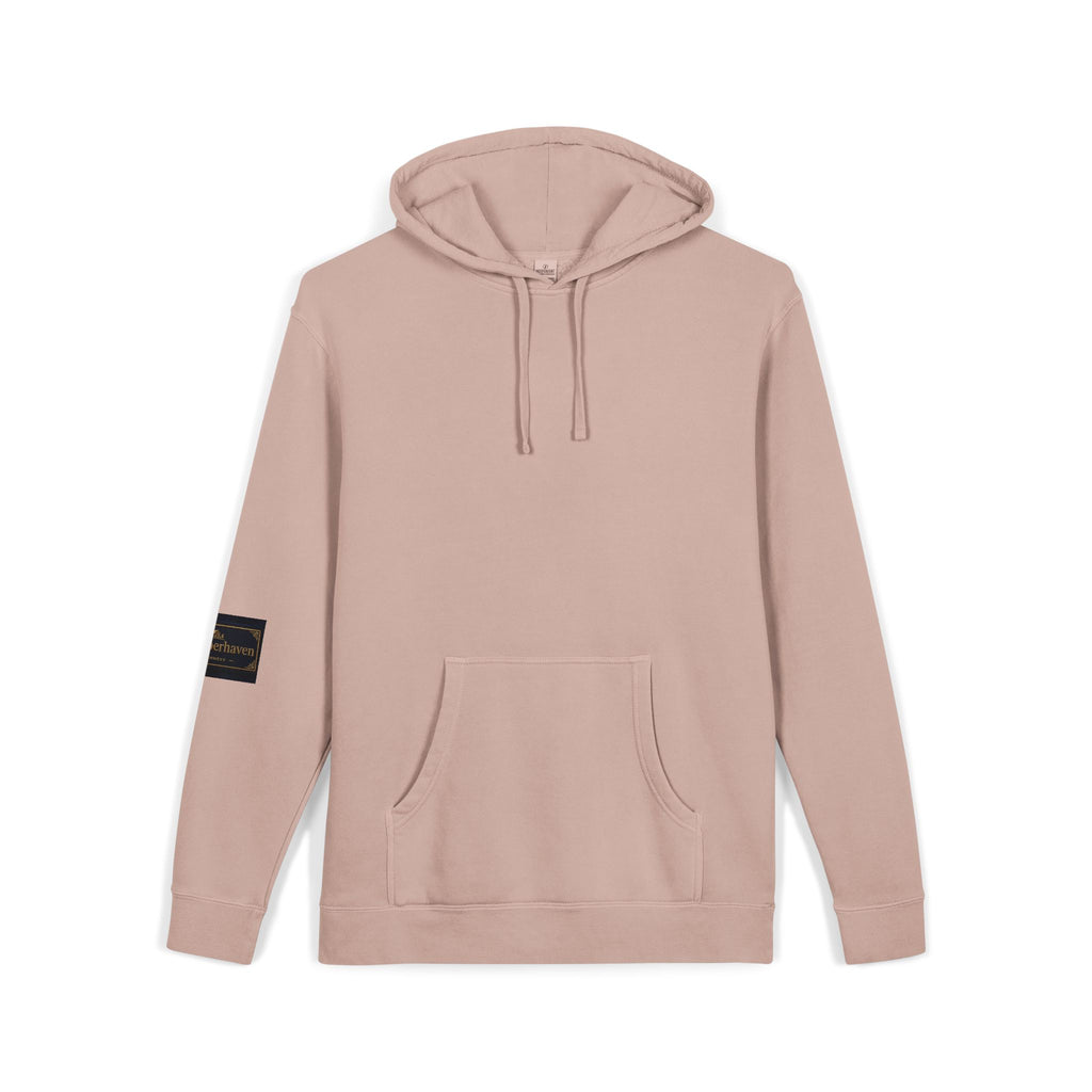 Faith Over Fear Hoodie — Pigment-Dyed Inspirational Pullover