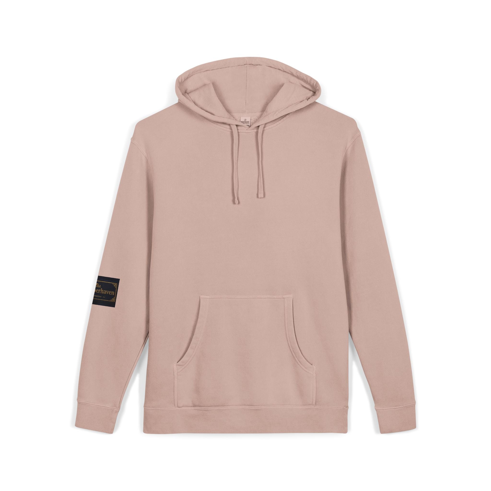 Faith Over Fear Hoodie — Pigment-Dyed Inspirational Pullover