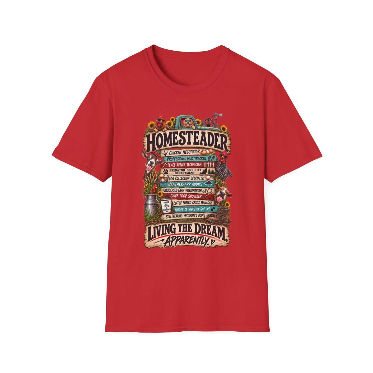 Homesteader TShirt — Funny Farm Life