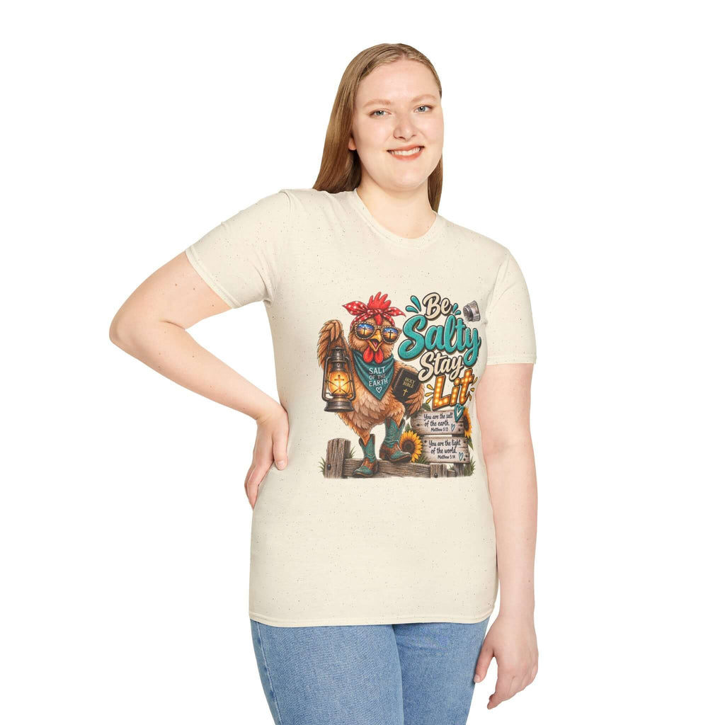 Be Salty Stay Lit Chicken  T-Shirt