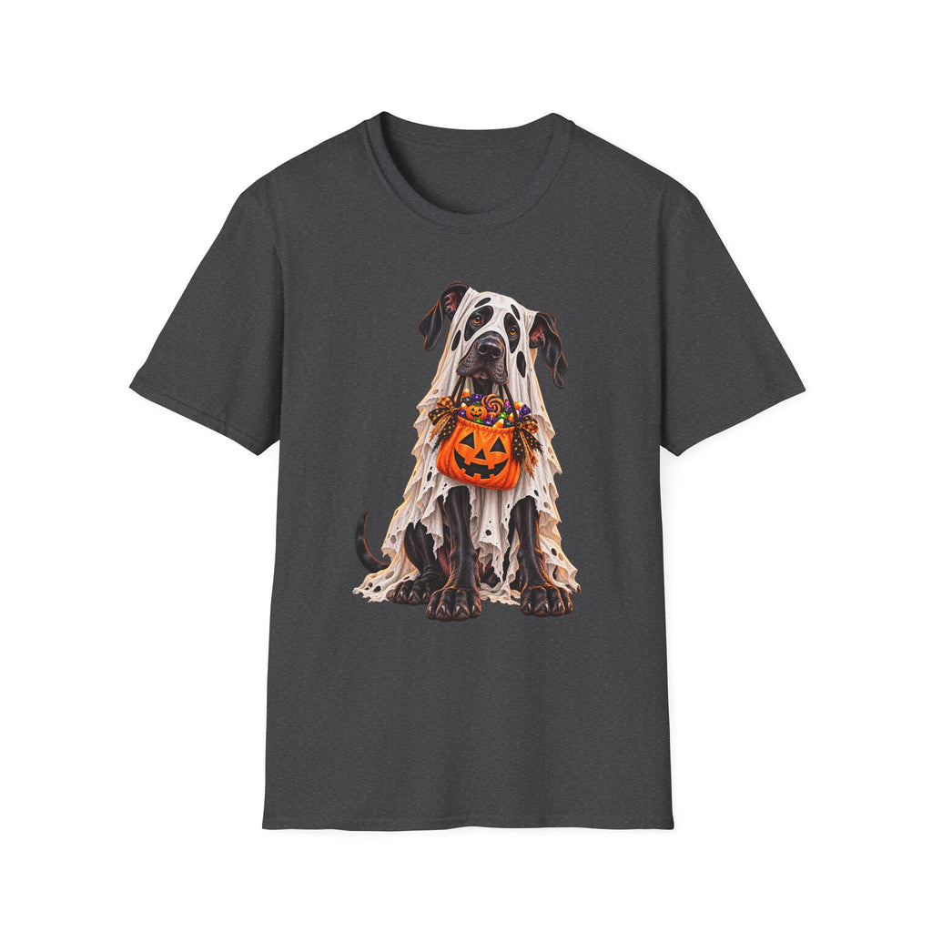 Halloween Dalmatian T-Shirt — Cute Dog with Jack-O’-Lantern Costume