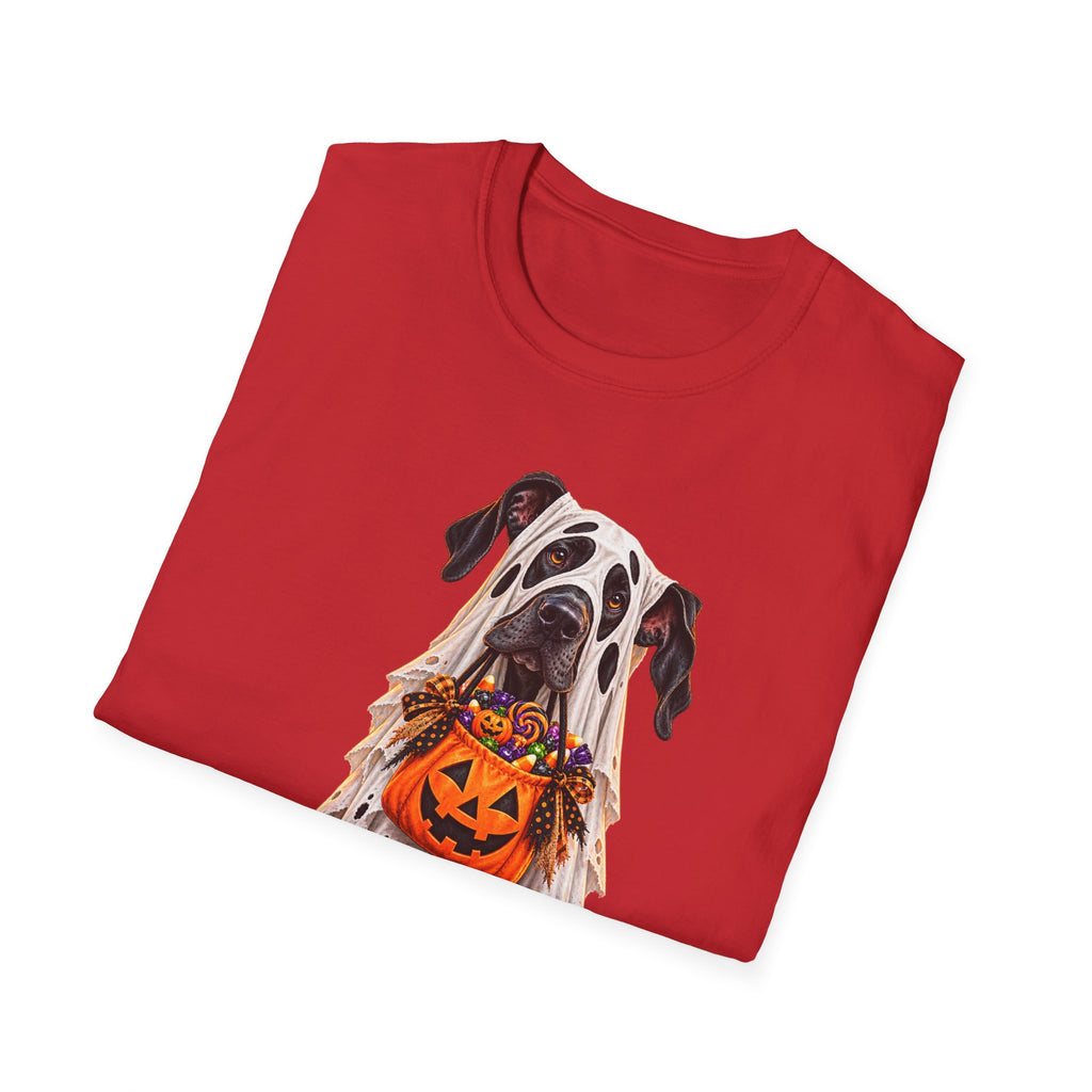 Halloween Dalmatian T-Shirt — Cute Dog with Jack-O’-Lantern Costume