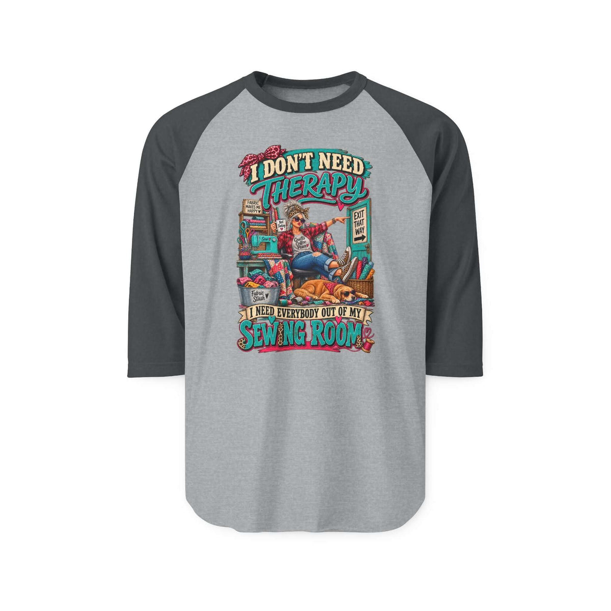 Sewing Room Therapy Raglan Shirt